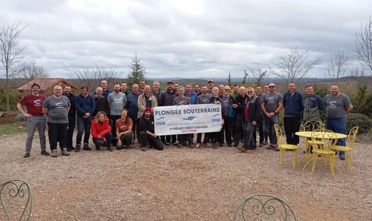 Stage plongée souterraine mars 2025